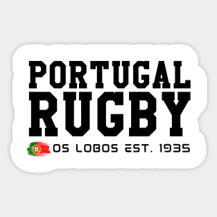 Portugal Rugby, Os Lobos Sticker